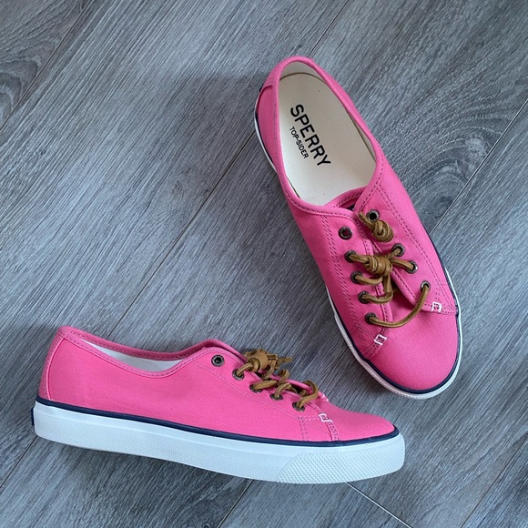 Brand new sperry pink loafers sz 8 - Picture 3 of 4